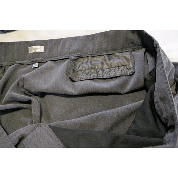 Avenue Womens Plus Size Super Stretch Trousers Ankle Pants Gray US SZ30P - Picture 10 of 12